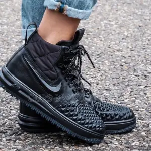 Master Quality Nike Lunar Duckboot Black Shoes
