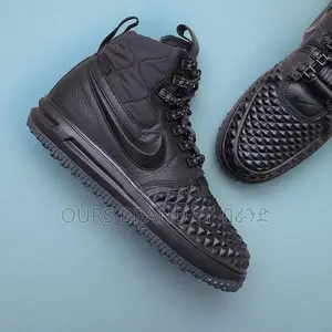 Premium Master Quality Nike Lunar Duckboot Black Shoes