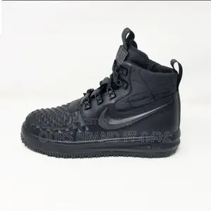 Premium Master Quality Nike Lunar Duckboot Black Shoes