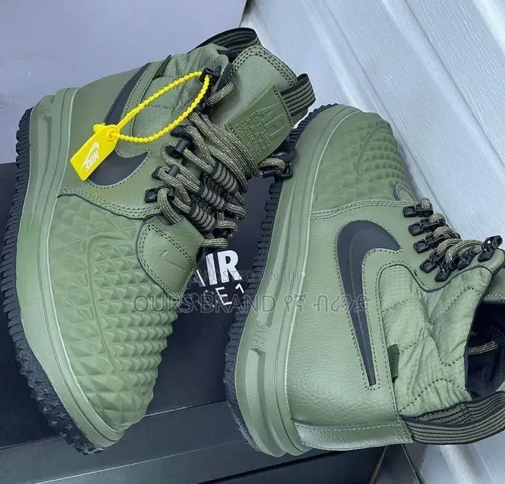 Premium Master Quality Nike Lunar Duckboot Olive Green Shoes