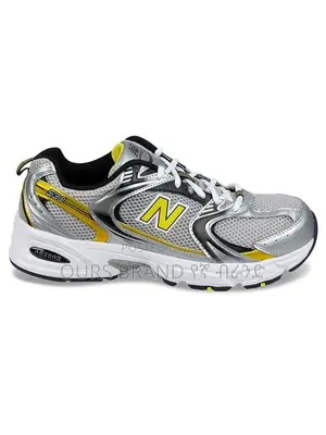 Photo - Premium Master Quality New Balance 530 Silver Yellow Shoes