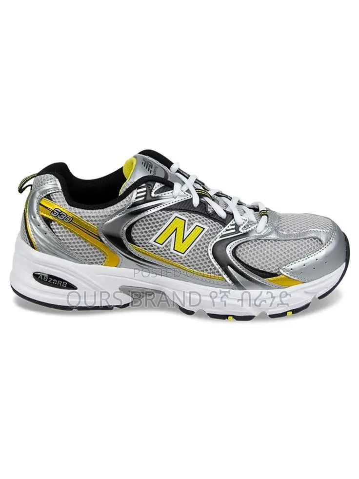 Premium Master Quality New Balance 530 Silver Yellow Shoes