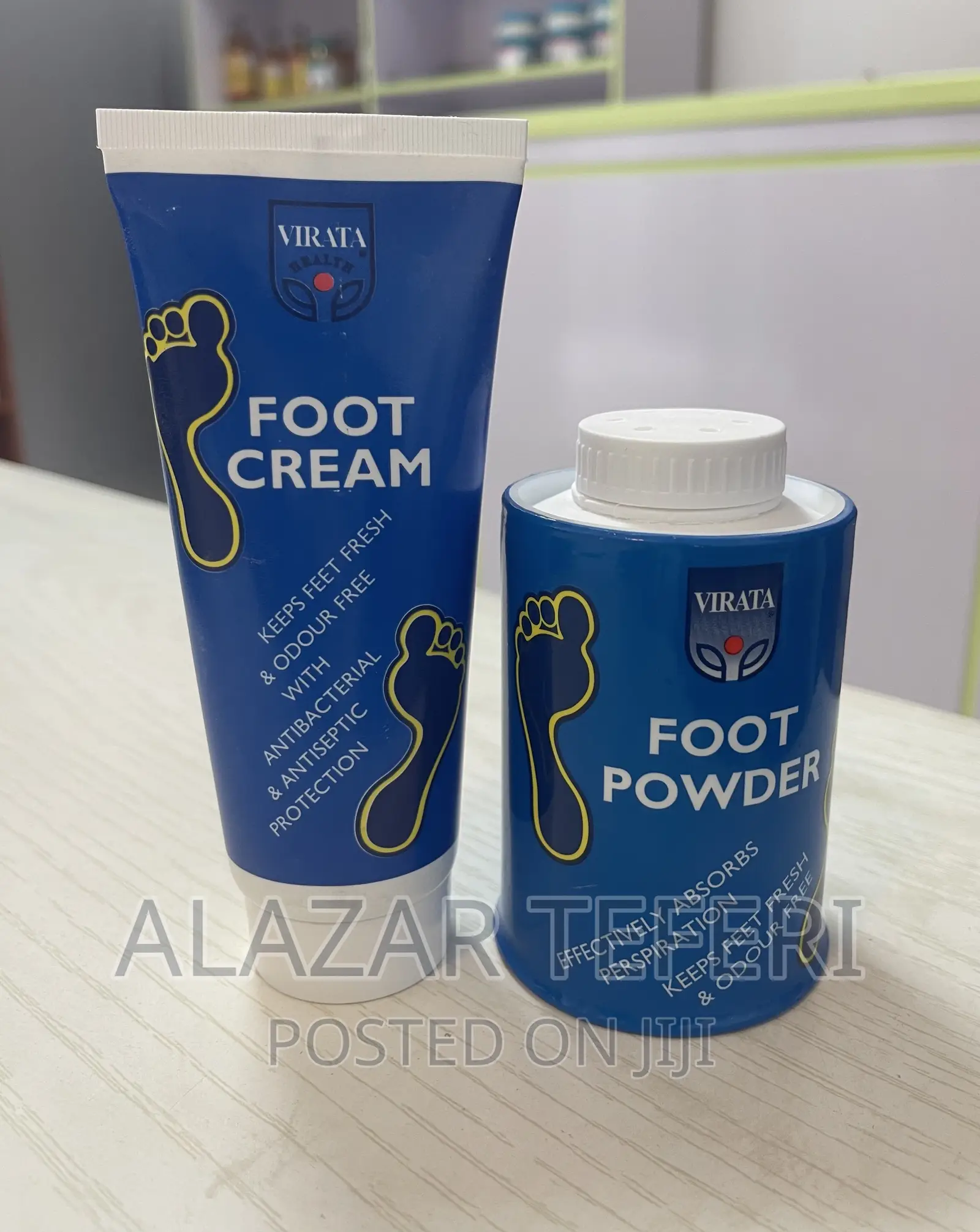 Foot Cream or Foot Powder