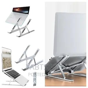 Foldable Height Adjustable Metal Frame Laptop Stand