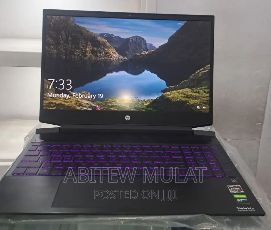 New Laptop HP Pavilion Power 15 8GB AMD Ryzen 5 SSD 512GB