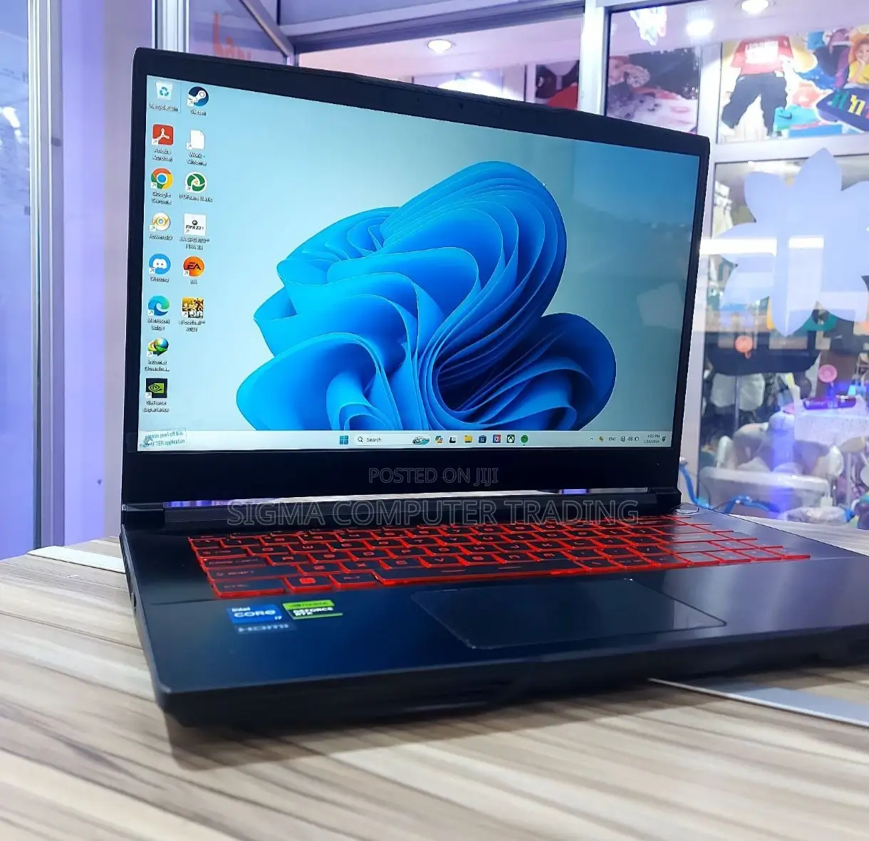 New Laptop MSI GF63 16GB Intel Core I7 SSD 512GB