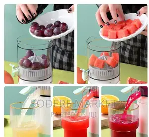 Portable Charging White Automatic Citrus Juicer