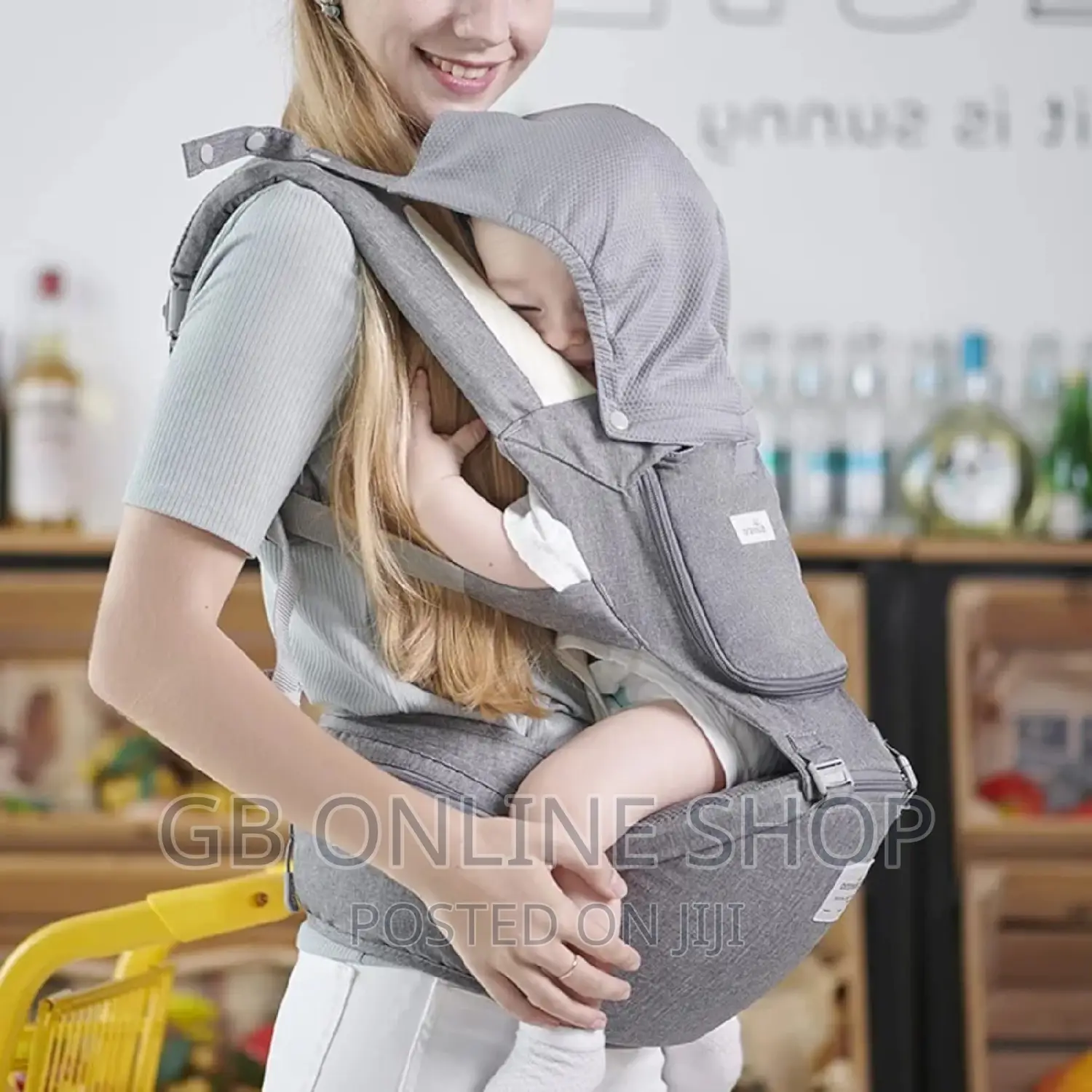 Multi Functional Baby Carrier With Hip Seat