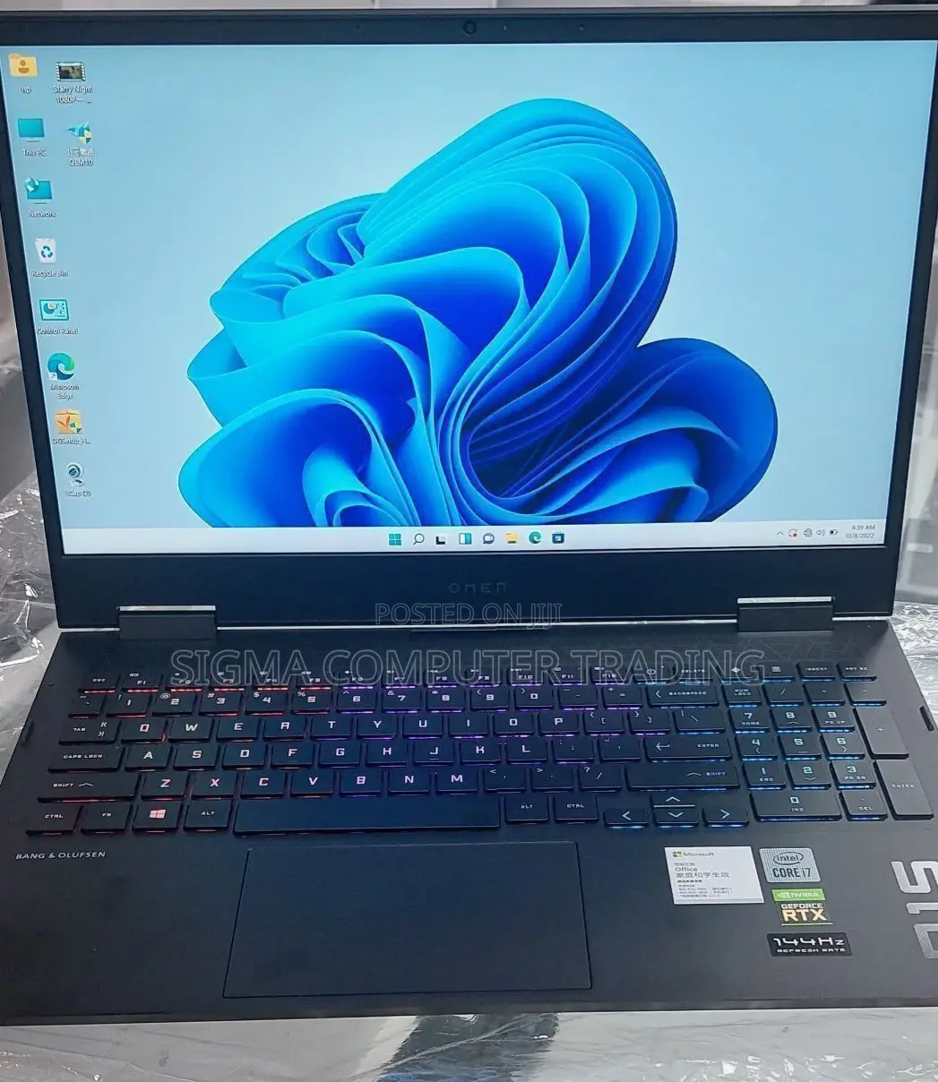 New Laptop HP Omen 15 16GB Intel Core I7 SSD 1T