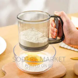 Stainless Steel Flour Sifter (የዱቄት መንፊያ)