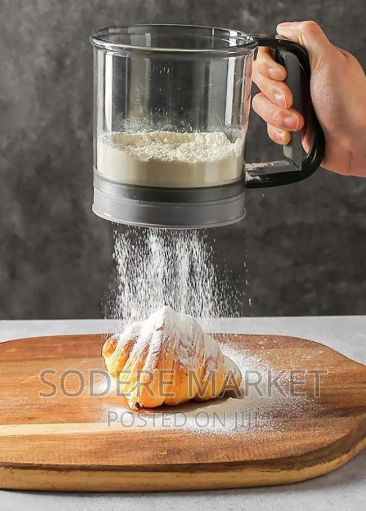 Stainless Steel Flour Sifter (የዱቄት መንፊያ)