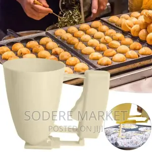 Pancake Dough Dispenser and Cutter