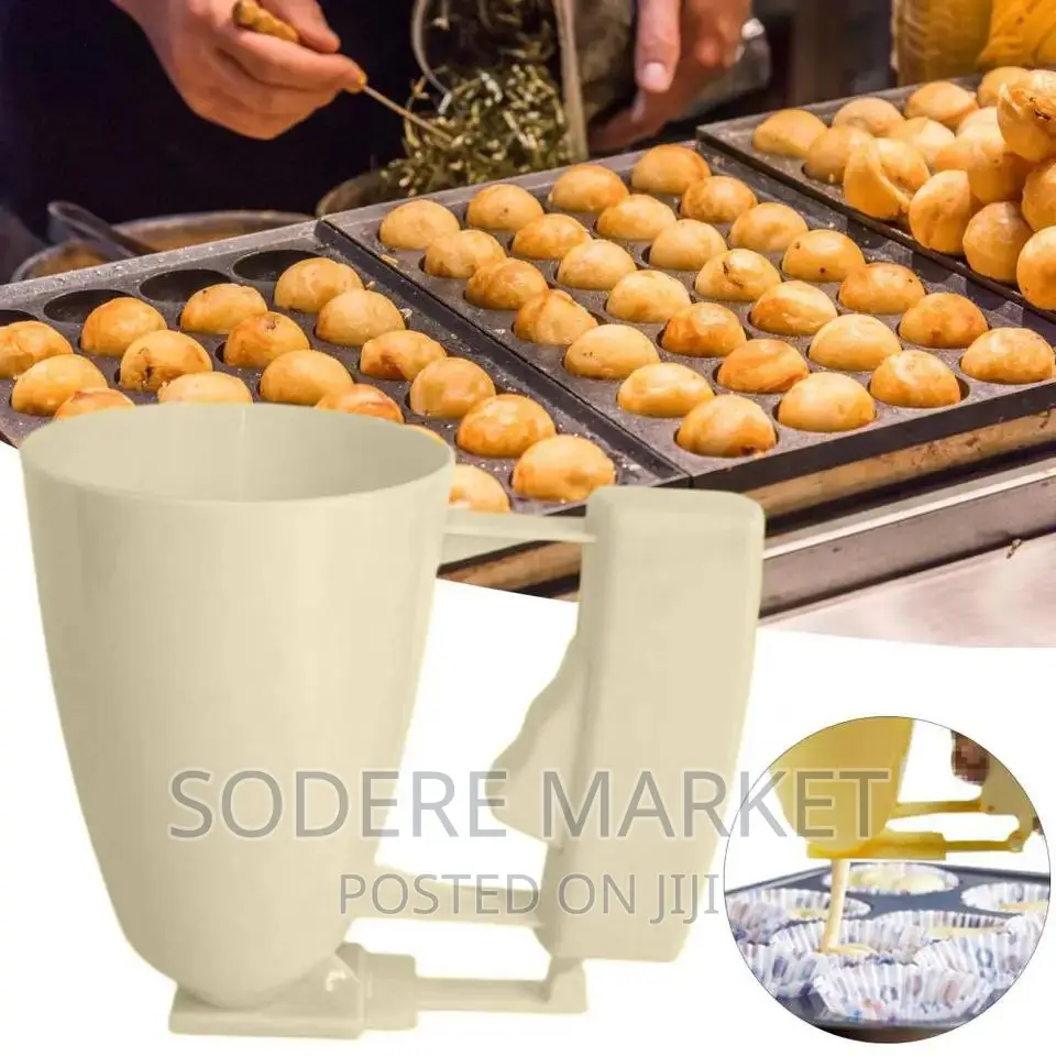 Pancake Dough Dispenser and Cutter