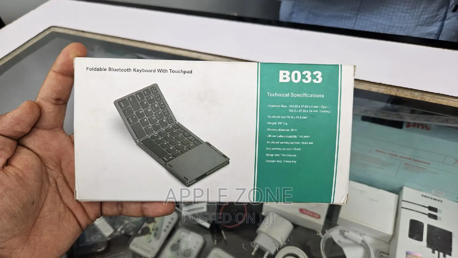 Foldable Bluetooth Keyboard With Touchpad