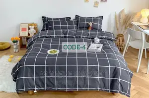 4 ትራሰ ጨርቅ ፣ 1 ኮምፈርት፣ 1 አንሶላ 
 220 በ 240 ለ 1.20 እና 1.5