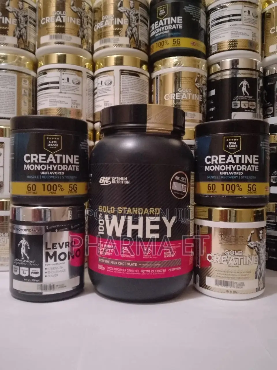 Gold Standard Whey Protein 1kg With 1 Gold Creatine