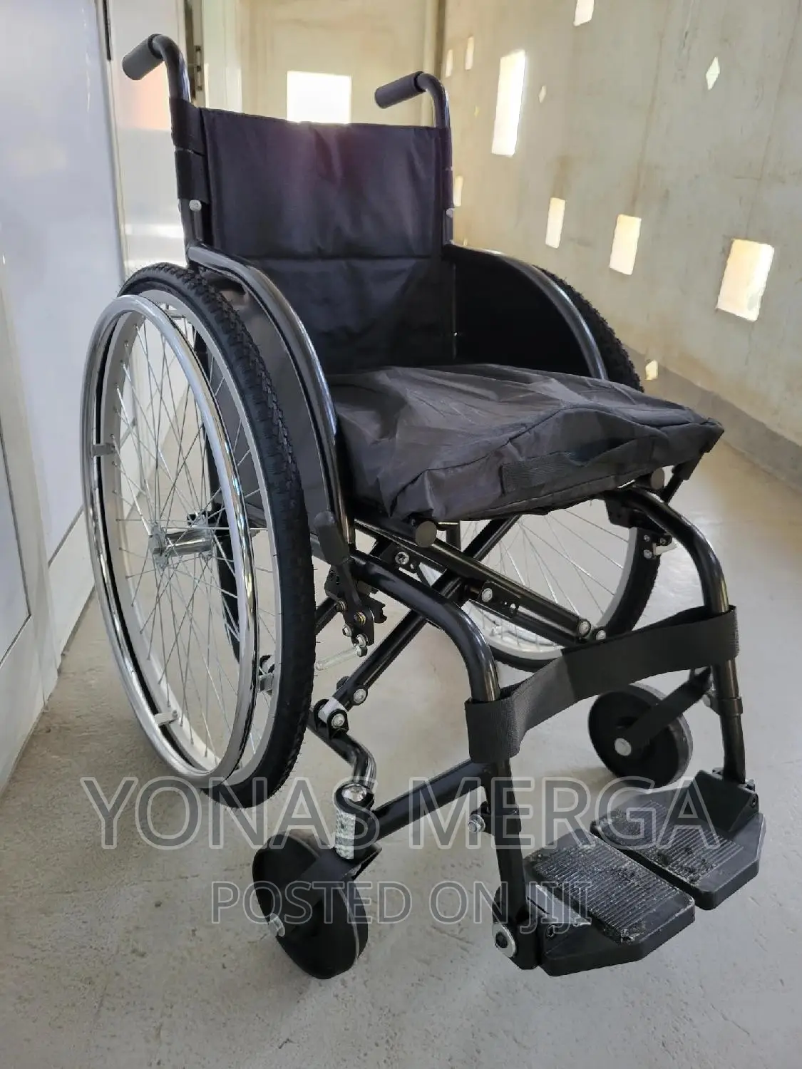 Wheelchair_coolbaby Lightweight Folding Manual Wheelchair