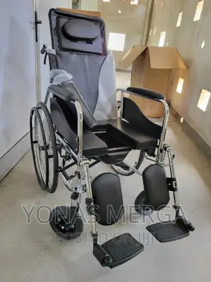 New Toilet Wheelchair ROCILA Elderly Wheelchair With Toilet