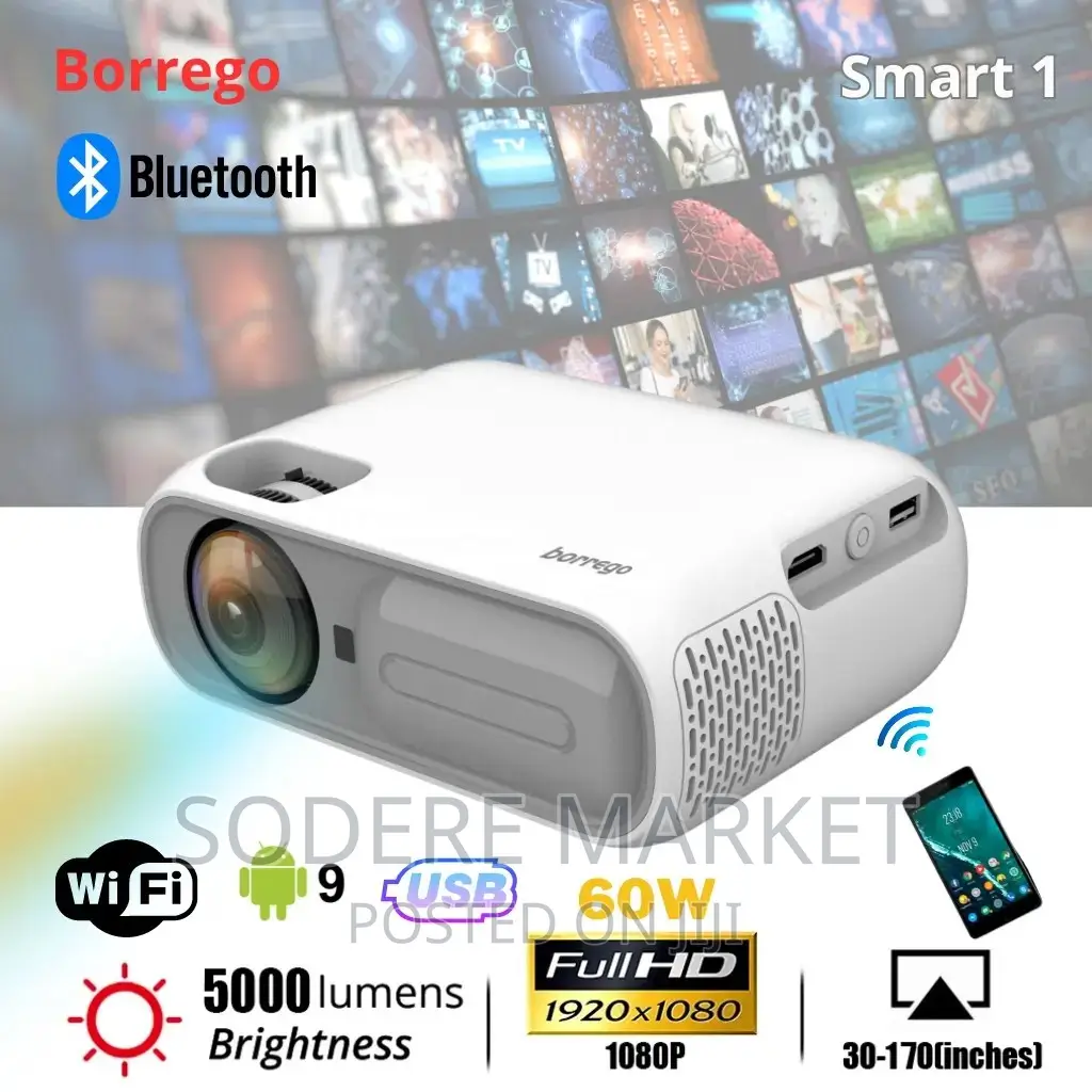 Borrego Smart 1 Full HD Projector