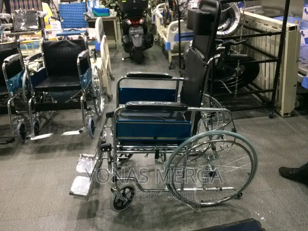 Sleeping/Toilet Wheelchair Recliner by COMFORT ORTHOPEDIC