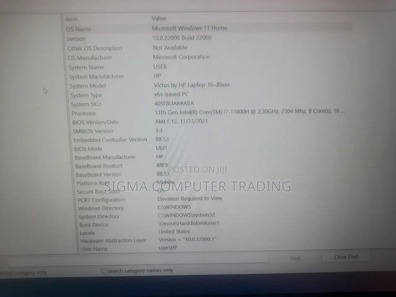 New Laptop HP Victus 15 16GB Intel Core I7 SSD 512GB