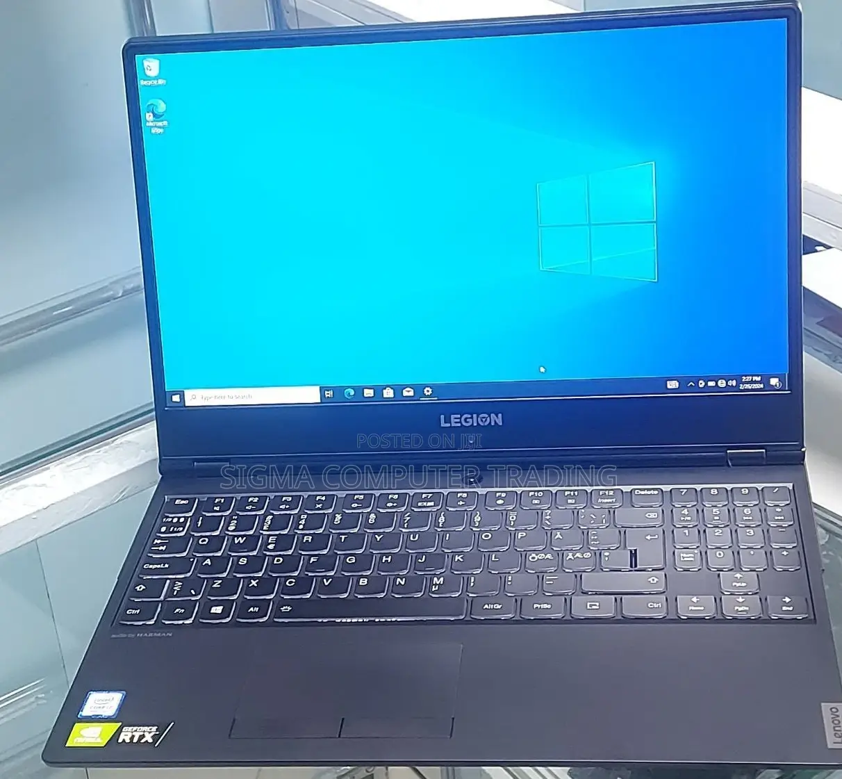 New Laptop Lenovo Legion Y540 16GB Intel Core I7 SSD 1T