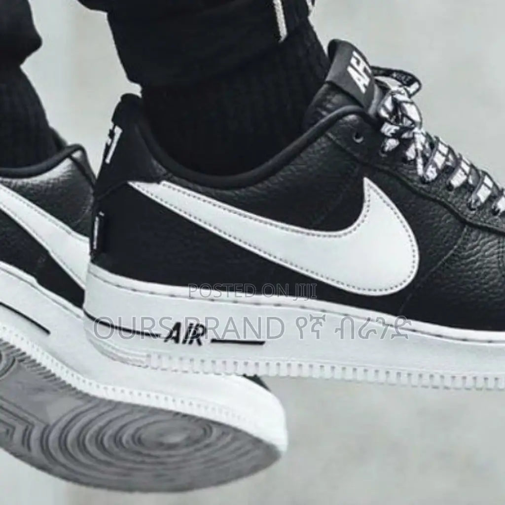 Nike Air Force 1 Low X Terror Squad ‘Black White’ Shoes