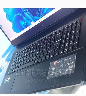 New Laptop MSI GP75 Leopard 16GB Intel Core I7 SSD 1T