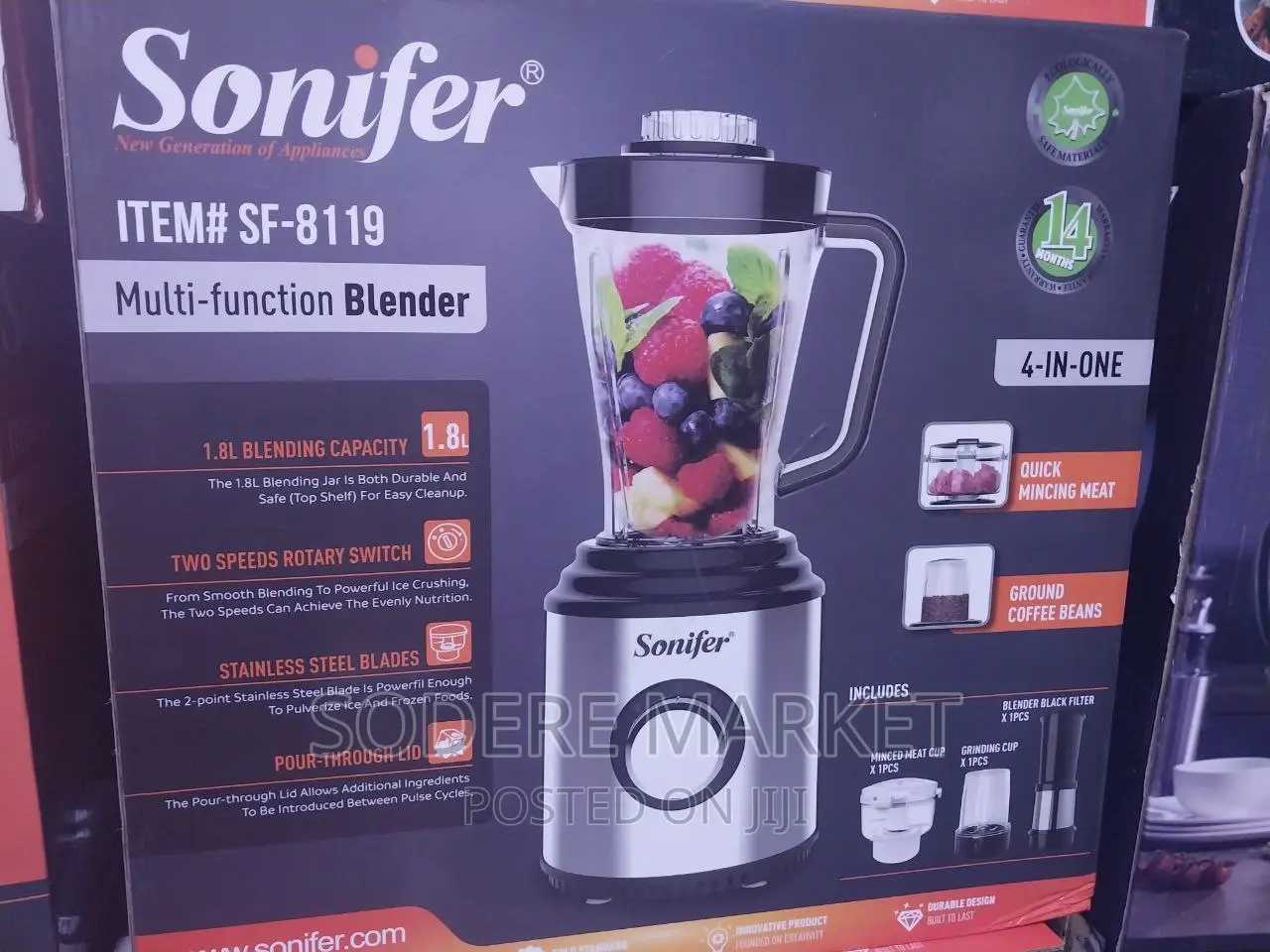 Sonifer Multi-funcition Blender