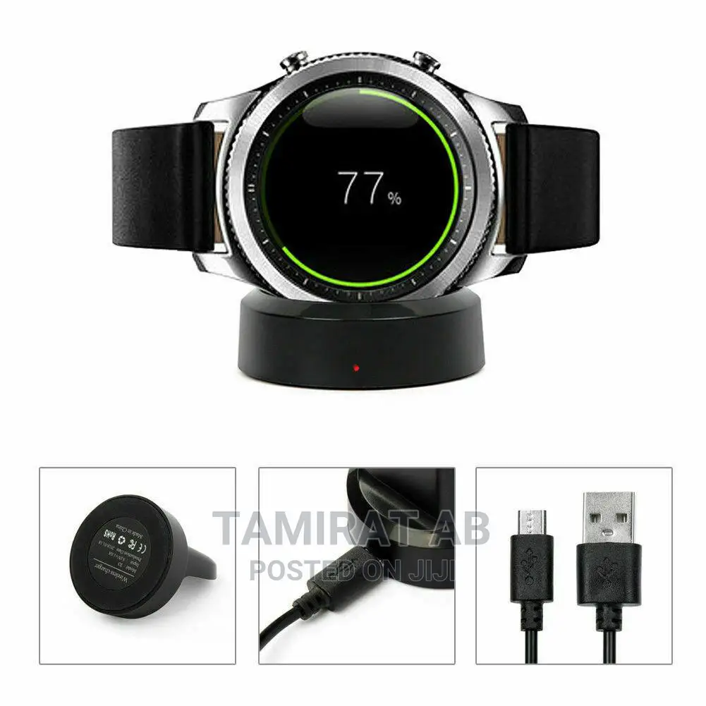 Wireless Charger Dock for Samsung Galaxy Gear S3 Smart Watch