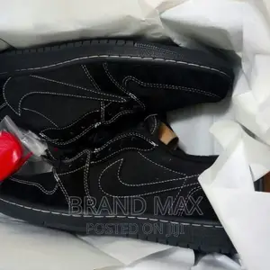 Travis Scott X Jordan 1 Black Phantom Master Quality