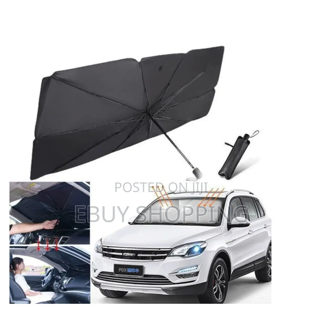 Foldable Car Sunshade Umbrella