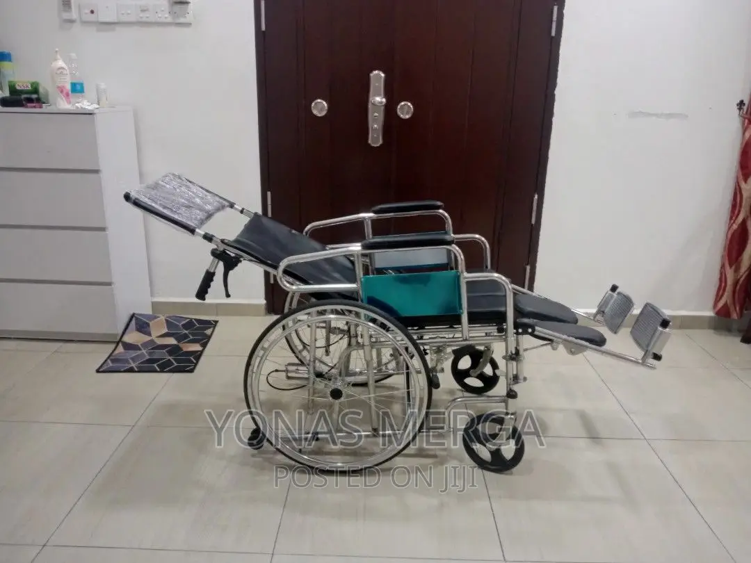 Med-E Move Deluxe Reclining Wheelchair With Commode Lowstock