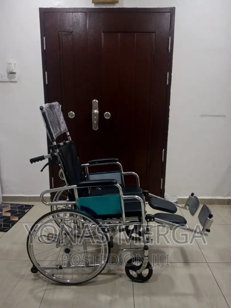 Wheelchair 180° Full Reclining:Lie Down Alone, Lift the Foot