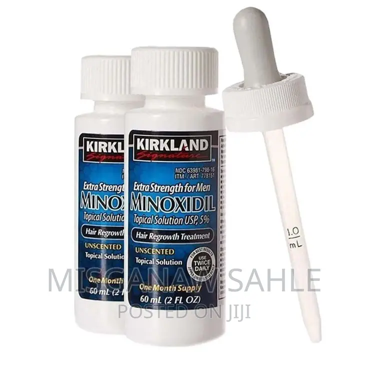 Minoxidil እና Dermaroller