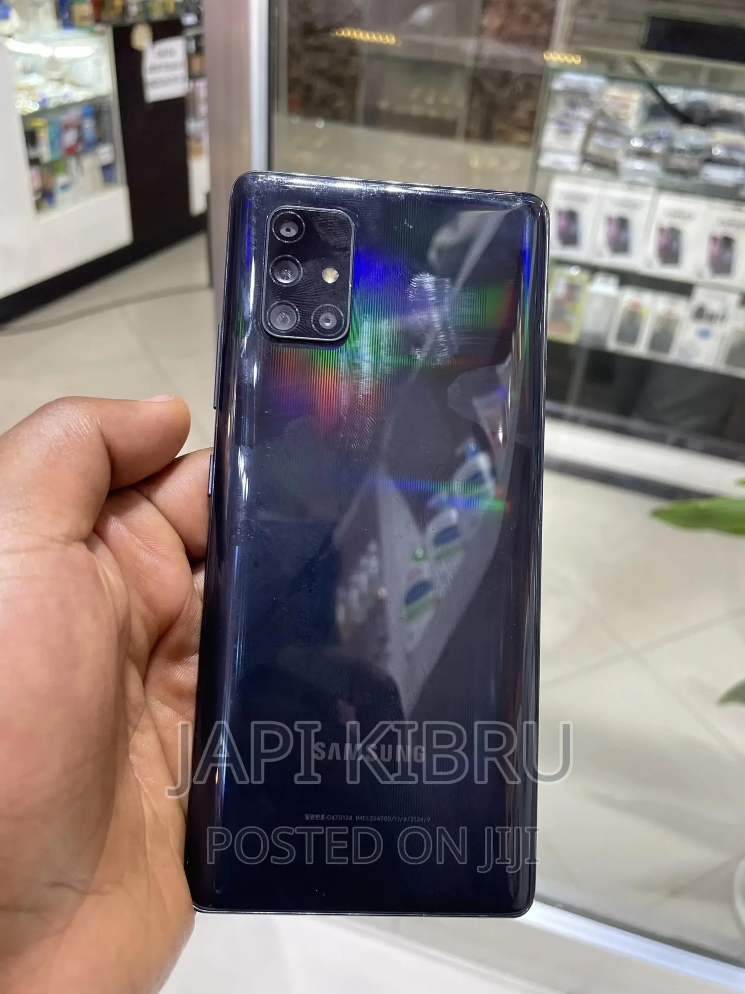 New Samsung Galaxy A71 5G UW 128 GB Black