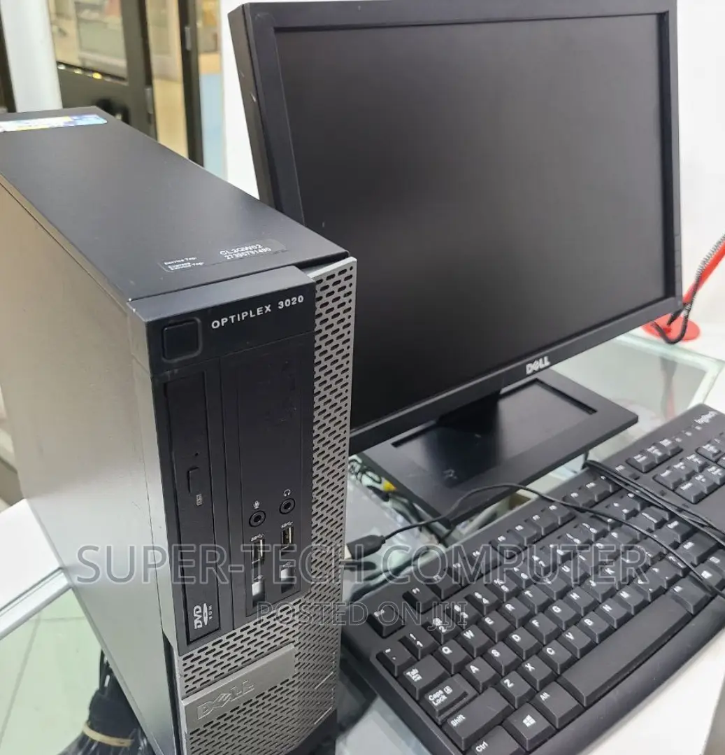 New Desktop Computer Dell OptiPlex 3020 4GB Intel Core I5 HDD 500GB
