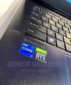 New Laptop MSI GP75 Leopard 16GB Intel Core I7 SSD 1T