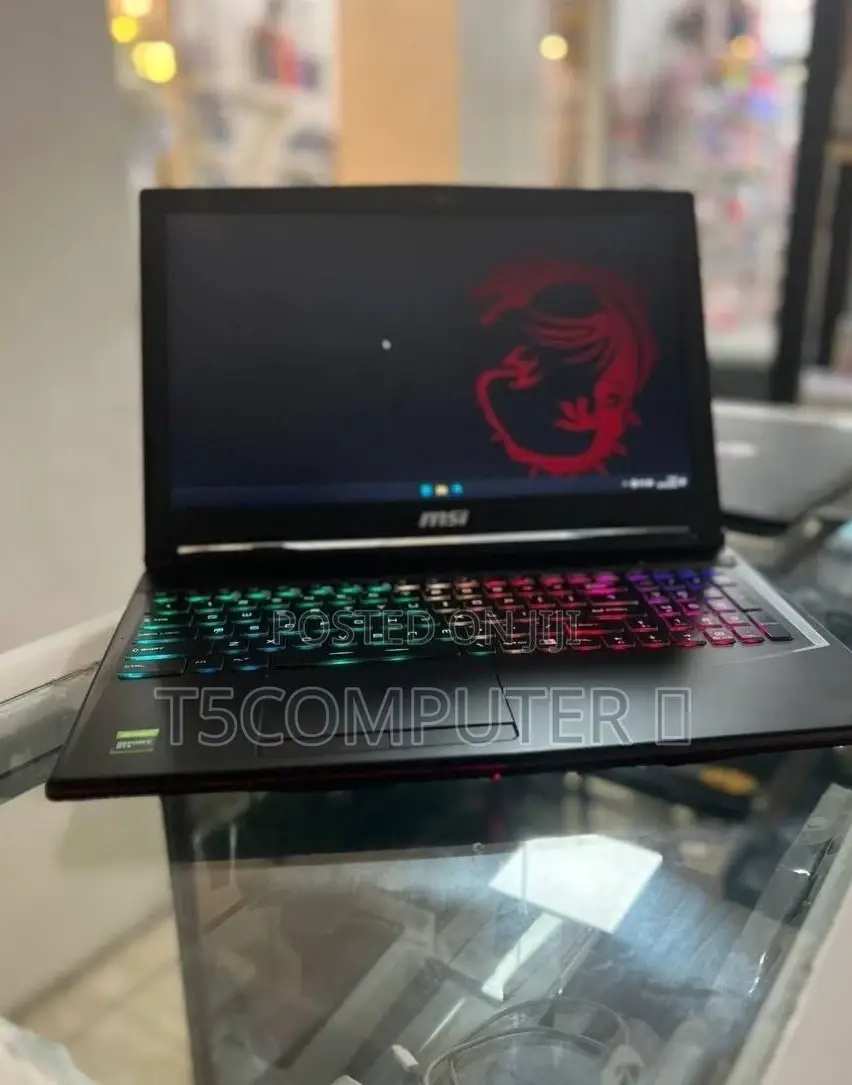 New Laptop MSI GL63 8RD 16GB Intel Core I5 SSD 512GB