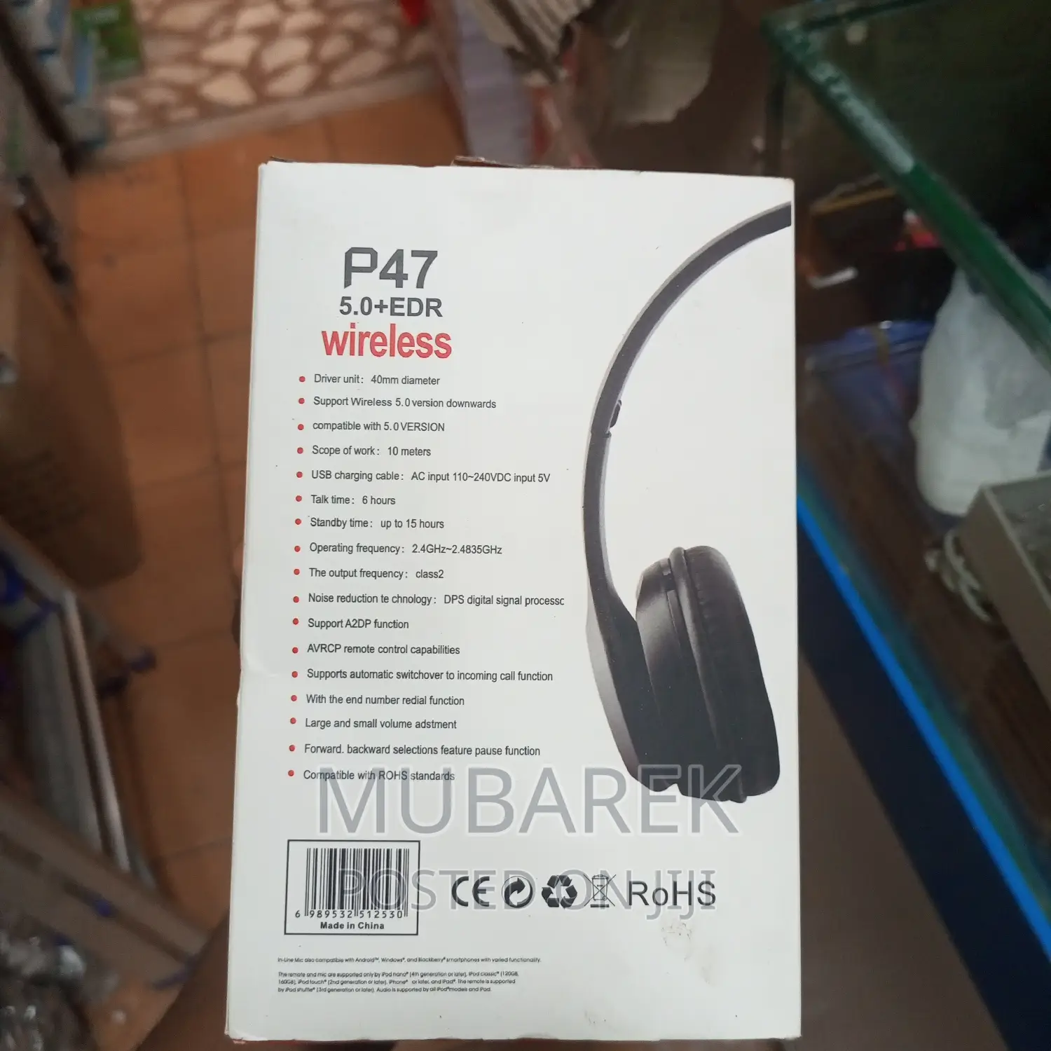 P47 Wireless Headset