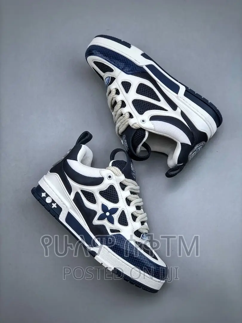 Original Louis Vuitton LV Trainer Mid 1854 Shoes