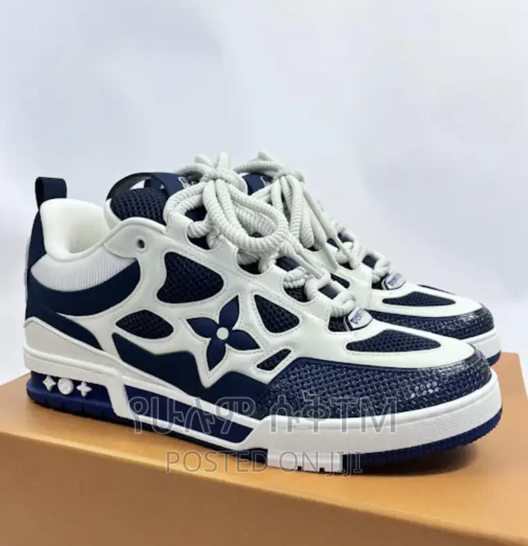 Original Louis Vuitton LV Trainer Mid 1854 Shoes