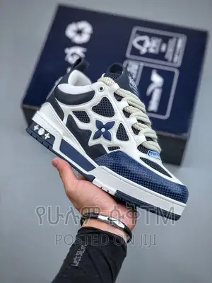 Original Louis Vuitton LV Trainer Mid 1854 Shoes