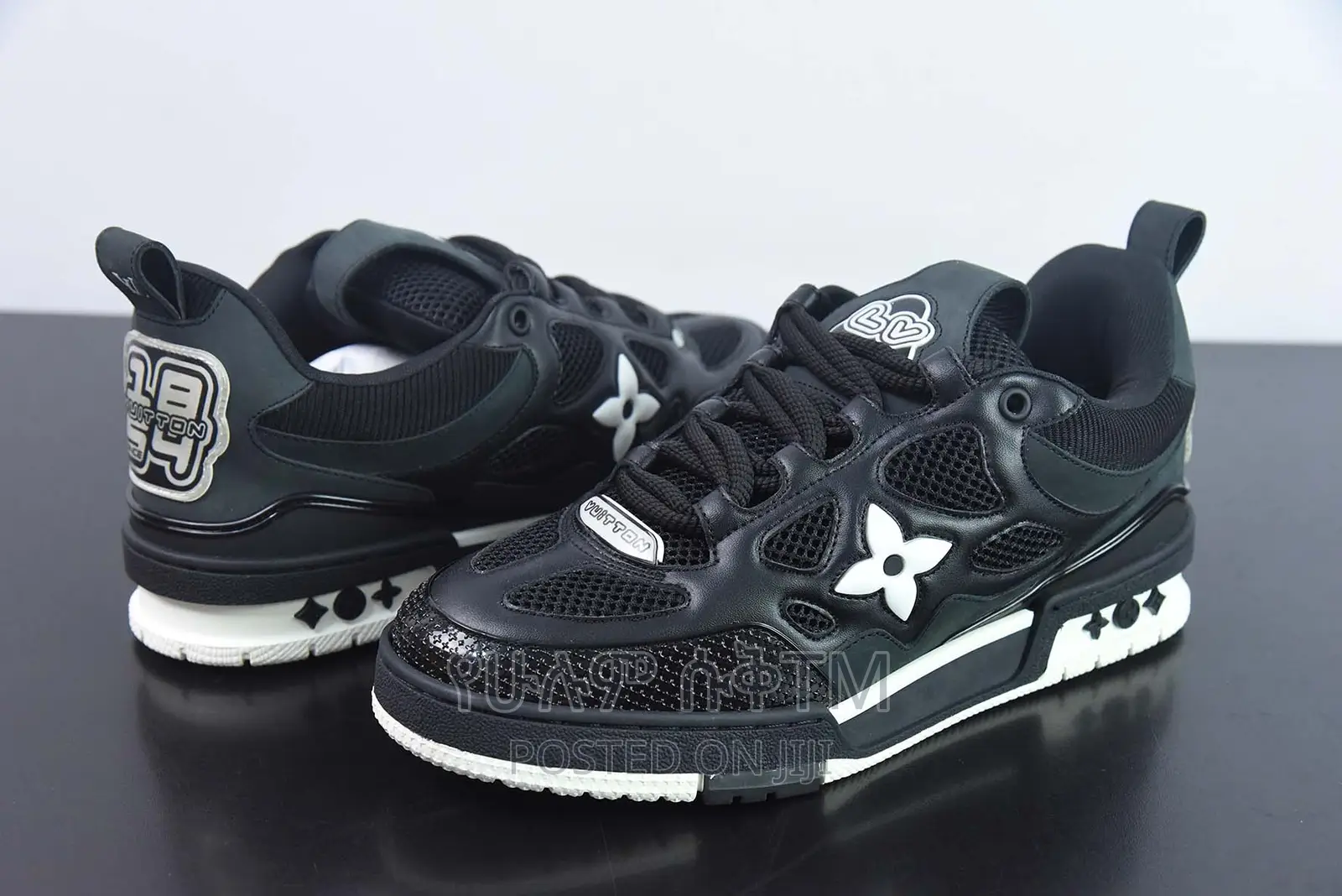 Original Louis Vuitton LV Trainer Mid 18-54 Shoes