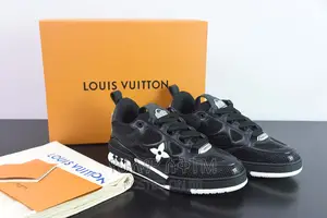 Original Louis Vuitton LV Trainer Mid 18-54 Shoes