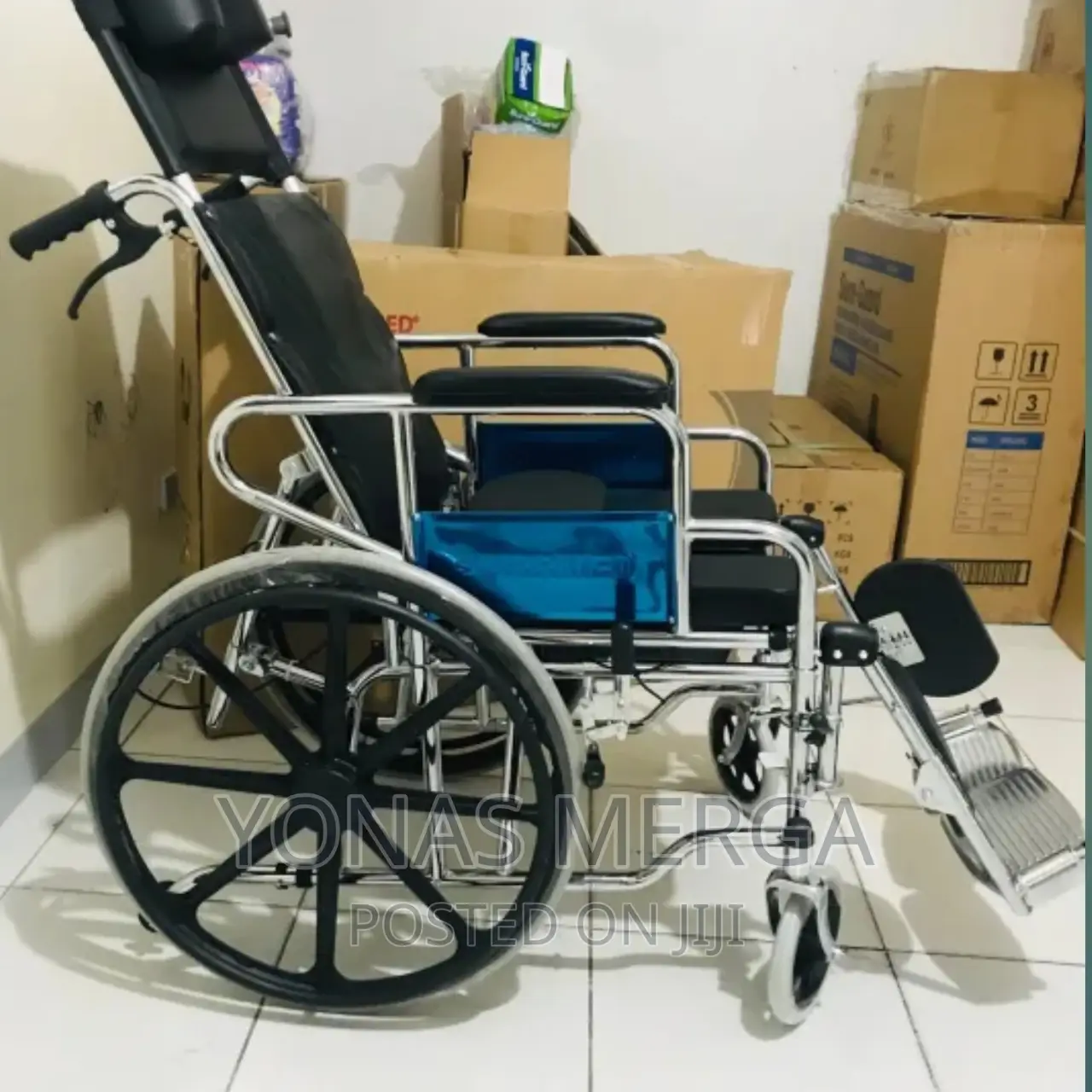 Wheelchair PROMO Left1-Highback Recliner Foldable Wheelchair