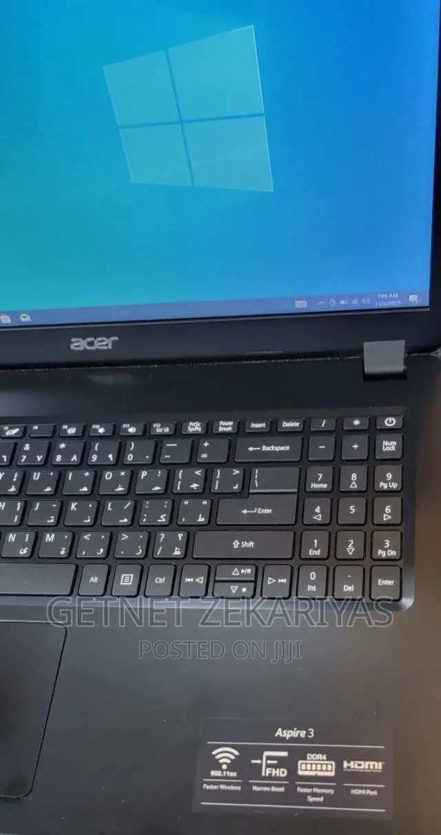 New Laptop Acer Aspire 5 4GB Intel Core I3 SSD 128GB