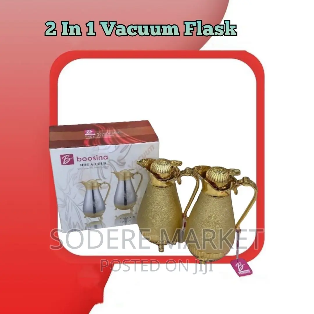 2 in 1 Boosina Vacuum Flask