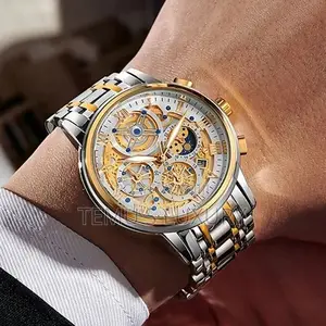 Photo - LIGE Luxury Men Watch Fashion Calendar Wristwatch