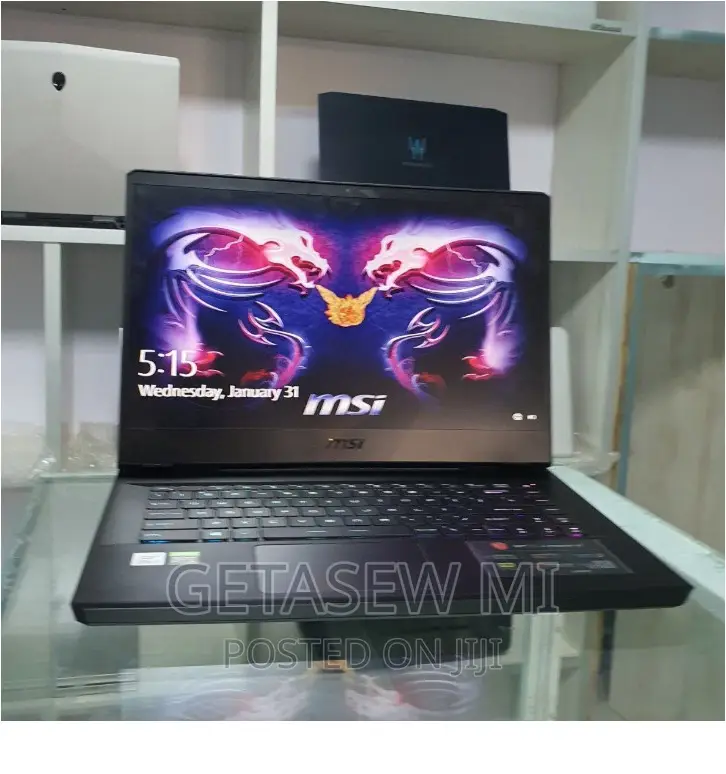 New Laptop MSI 16GB Intel Core i7 SSD 512GB